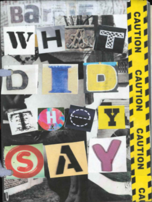 cover image of What Did They Say